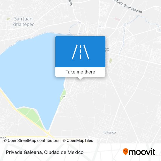 Mapa de Privada Galeana