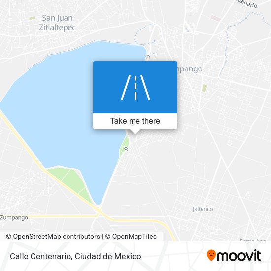 Mapa de Calle Centenario