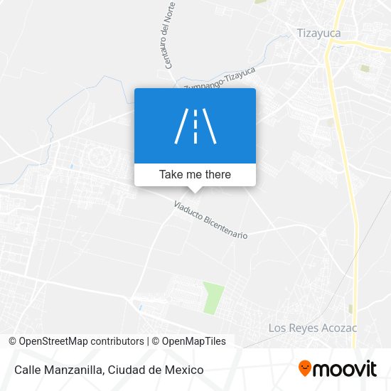 Calle Manzanilla map