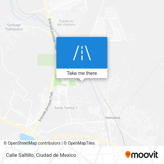 Mapa de Calle Saltillo