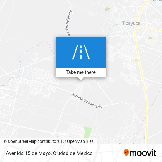 Avenida 15 de Mayo map
