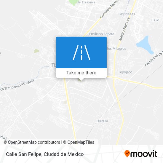 Calle San Felipe map