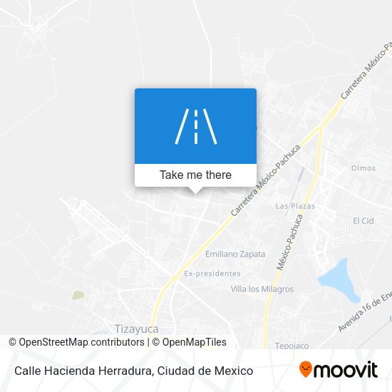 Calle Hacienda Herradura map