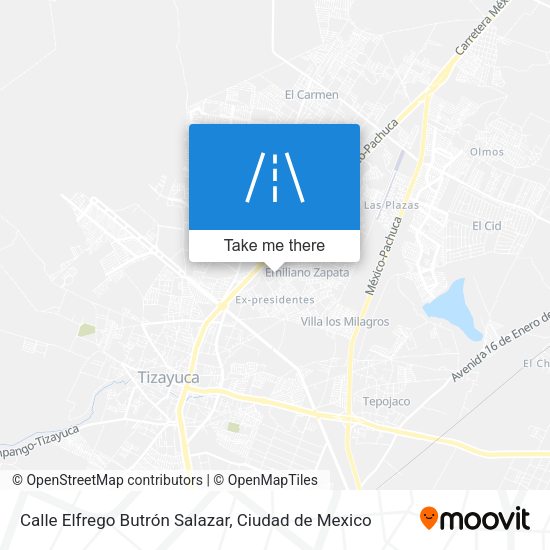 Calle Elfrego Butrón Salazar map