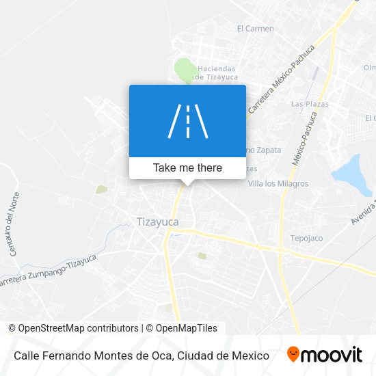 Calle Fernando Montes de Oca map