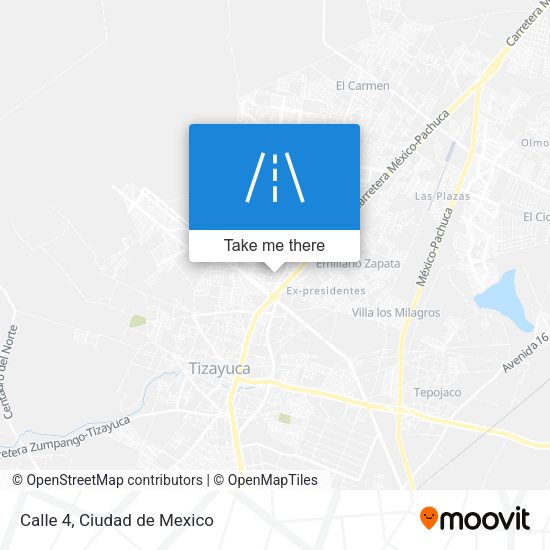 Mapa de Calle 4