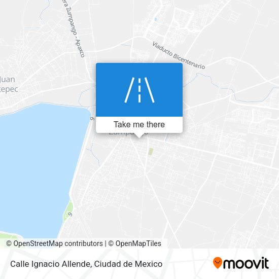 Mapa de Calle Ignacio Allende