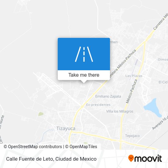 Calle Fuente de Leto map
