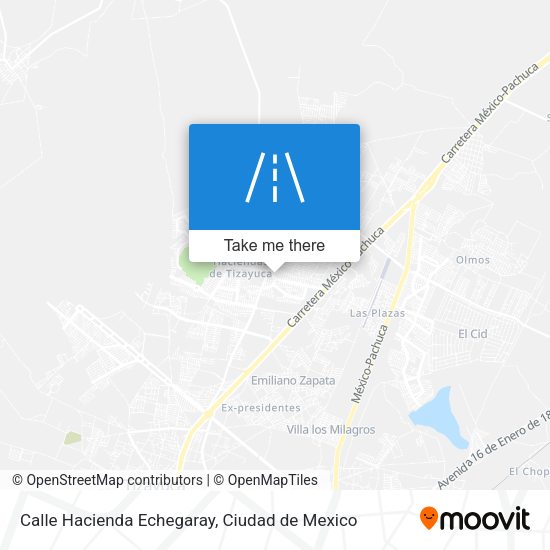Calle Hacienda Echegaray map