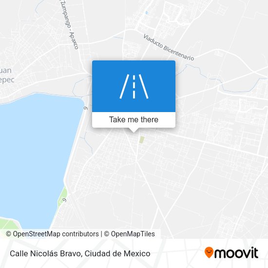 Mapa de Calle Nicolás Bravo
