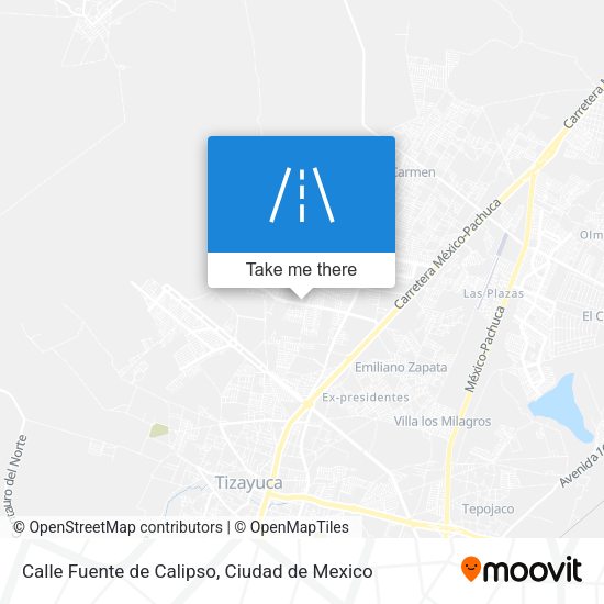 Calle Fuente de Calipso map