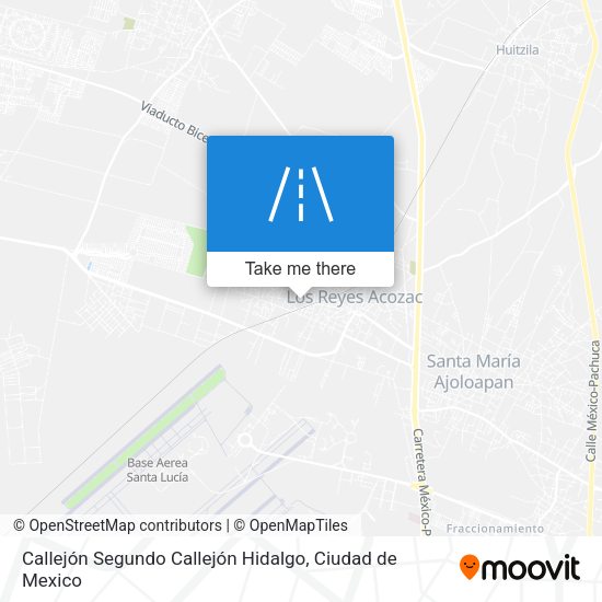 Mapa de Callejón Segundo Callejón Hidalgo