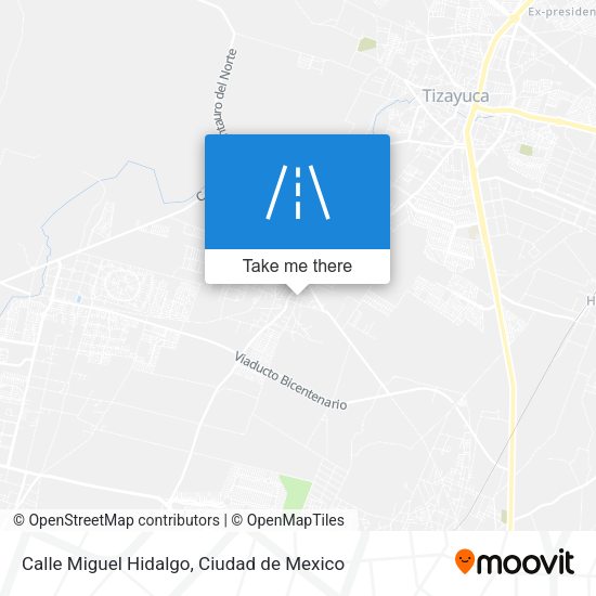 Calle Miguel Hidalgo map