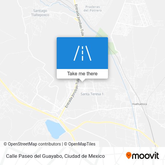 Mapa de Calle Paseo del Guayabo