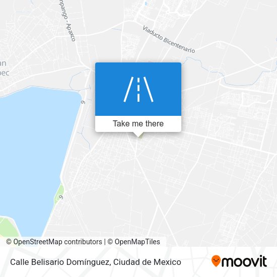 Calle Belisario Domínguez map