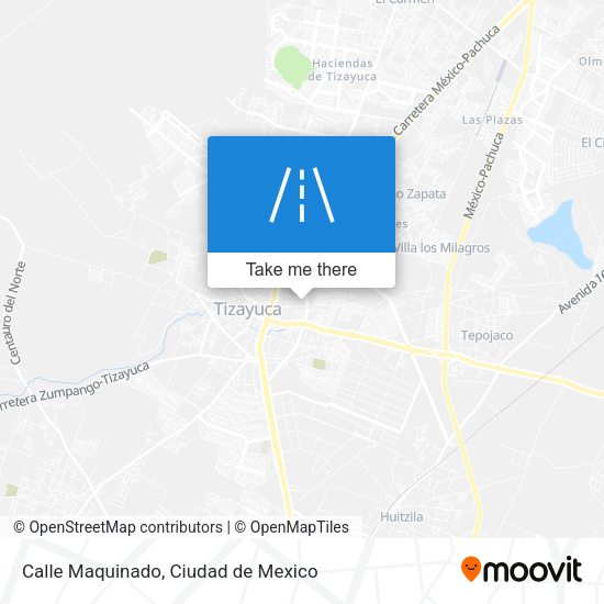 Calle Maquinado map
