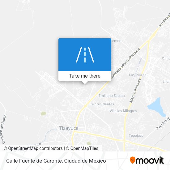 Calle Fuente de Caronte map