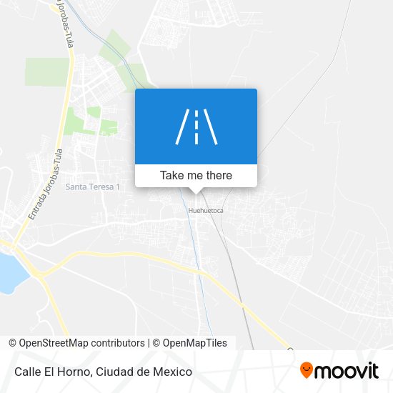 Calle El Horno map