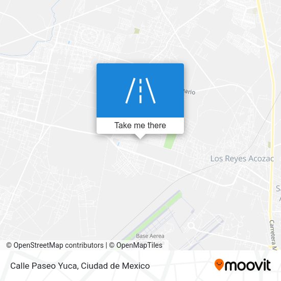 Calle Paseo Yuca map