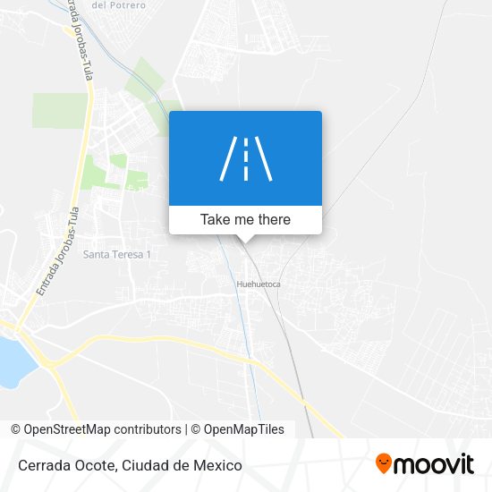Mapa de Cerrada Ocote