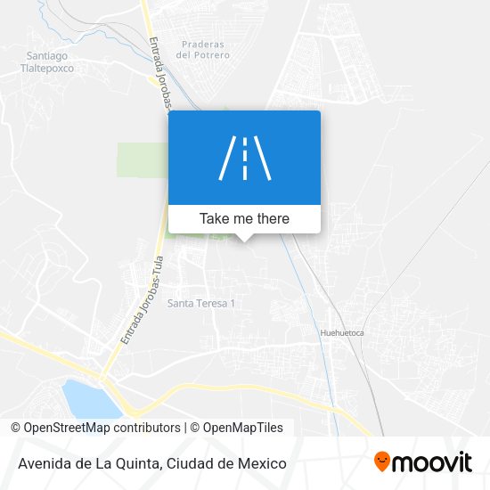 Mapa de Avenida de La Quinta