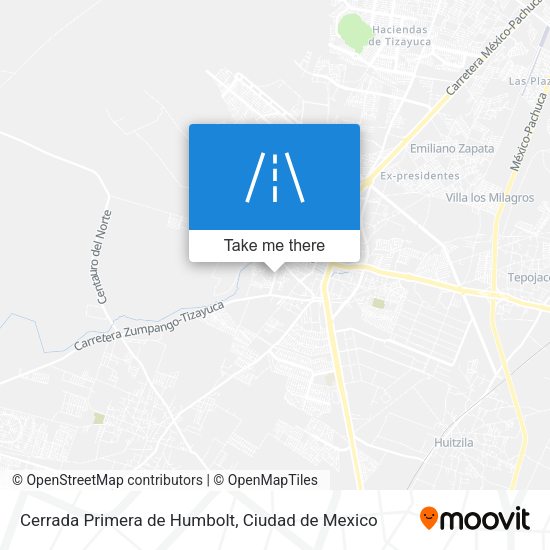 Cerrada Primera de Humbolt map