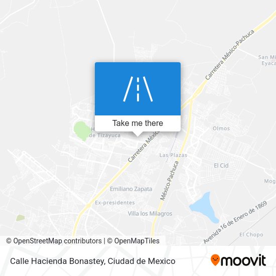 Calle Hacienda Bonastey map