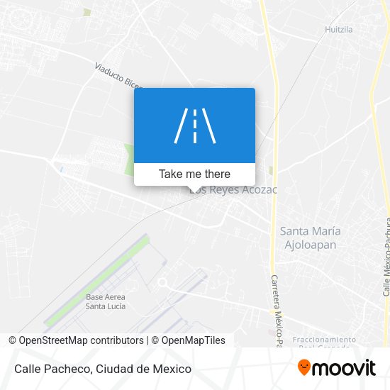 Mapa de Calle Pacheco