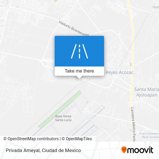 Mapa de Privada Ameyal