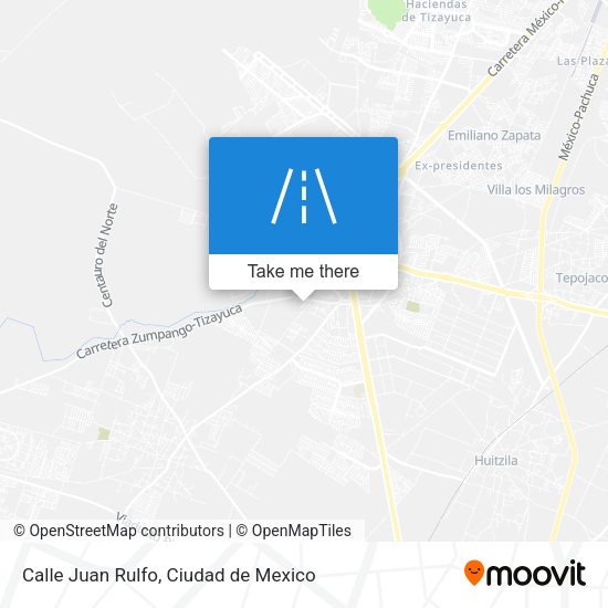Mapa de Calle Juan Rulfo