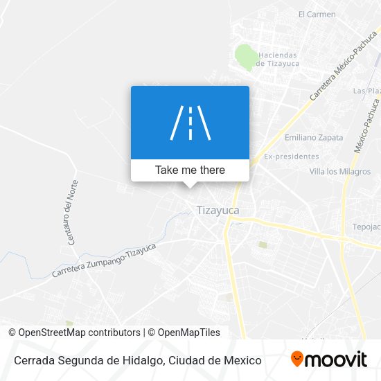 Cerrada Segunda de Hidalgo map