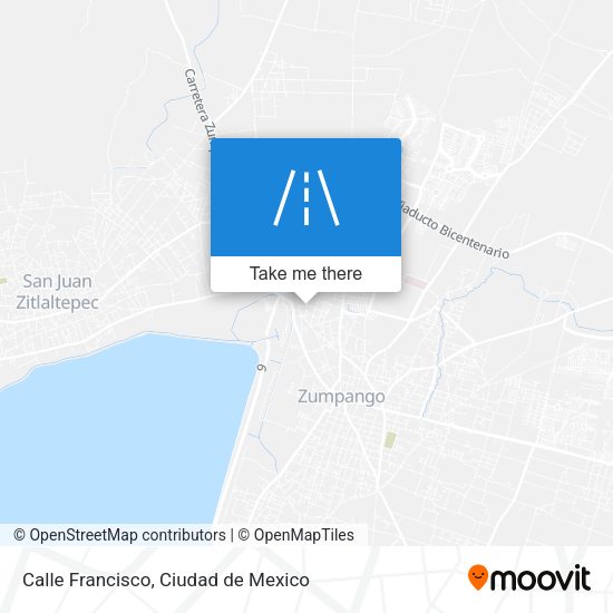 Calle Francisco map