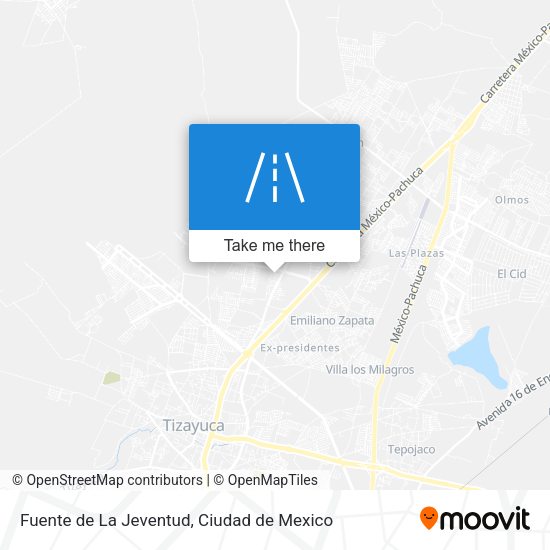 Mapa de Fuente de La Jeventud