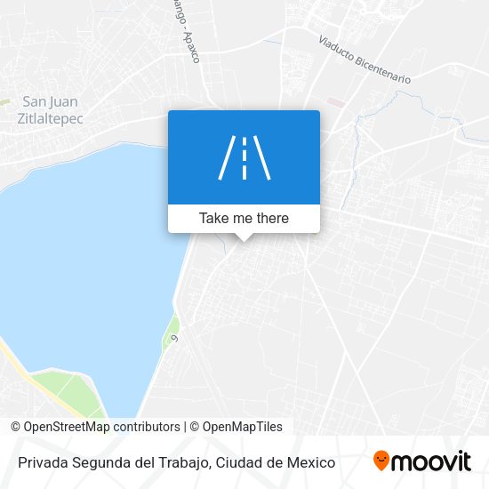 Privada Segunda del Trabajo map