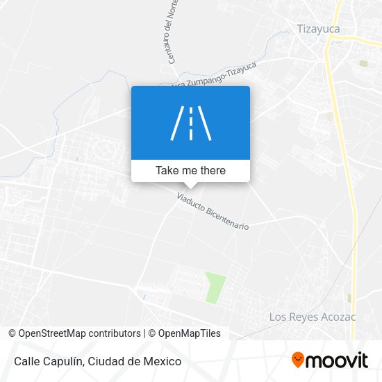 Mapa de Calle Capulín