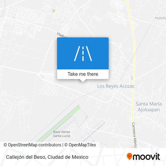 Callejón del Beso map