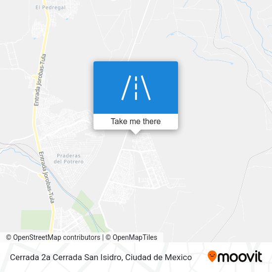 Cerrada 2a Cerrada San Isidro map