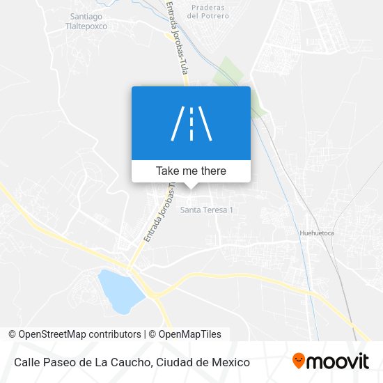 Mapa de Calle Paseo de La Caucho