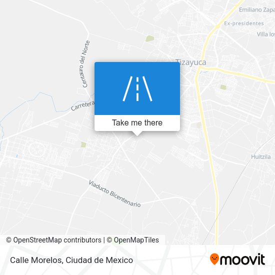 Mapa de Calle Morelos