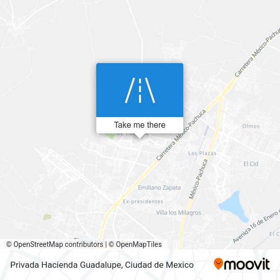 Mapa de Privada Hacienda Guadalupe
