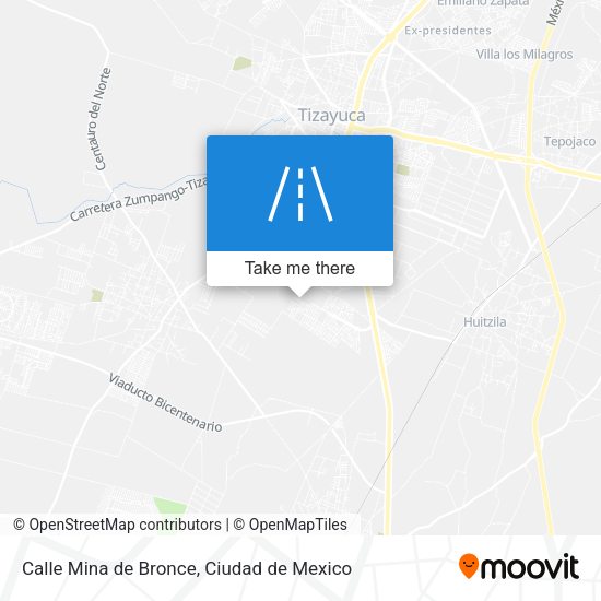 Calle Mina de Bronce map