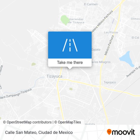 Mapa de Calle San Mateo