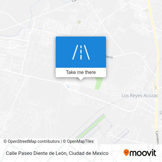 Calle Paseo Diente de León map
