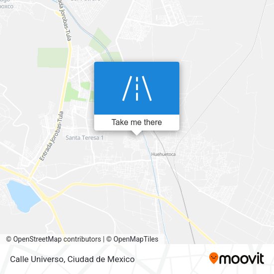 Mapa de Calle Universo