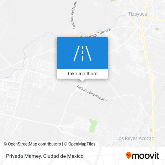 Mapa de Privada Mamey