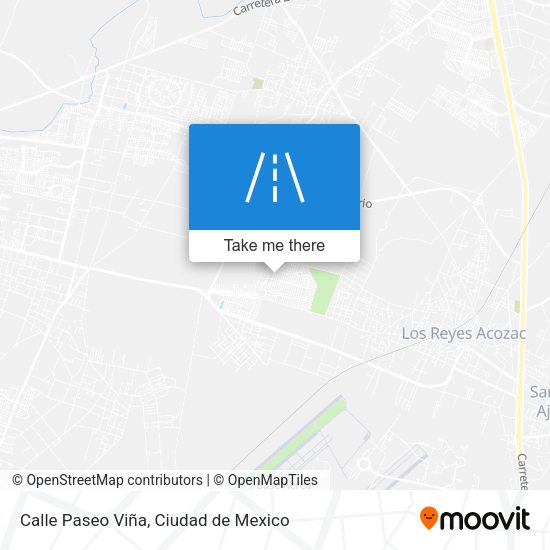 Calle Paseo Viña map