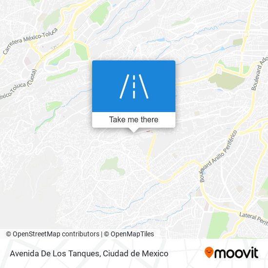 Avenida De Los Tanques map