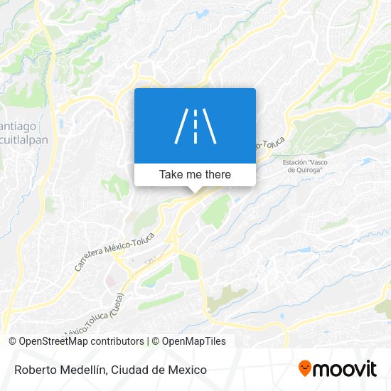 Mapa de Roberto Medellín