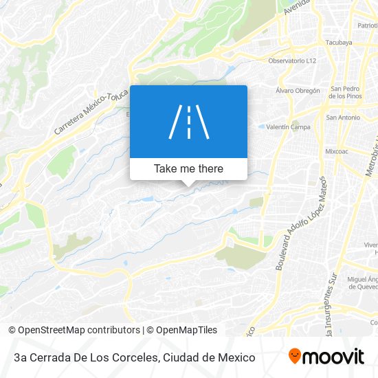 3a Cerrada De Los Corceles map