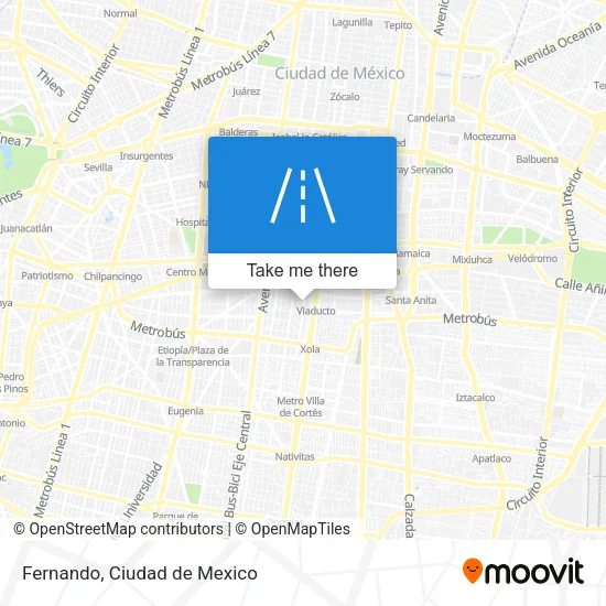 Mapa de Fernando